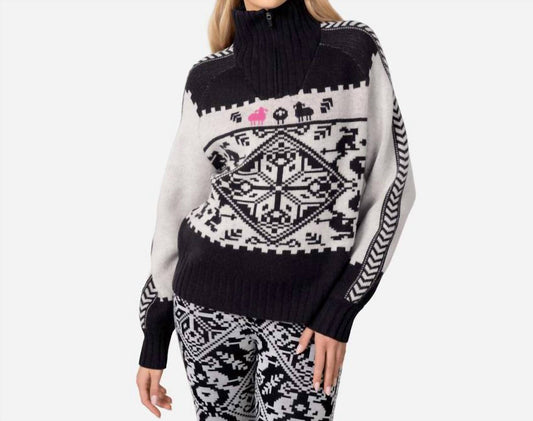 Saga Knit Long Sleeve Sweater