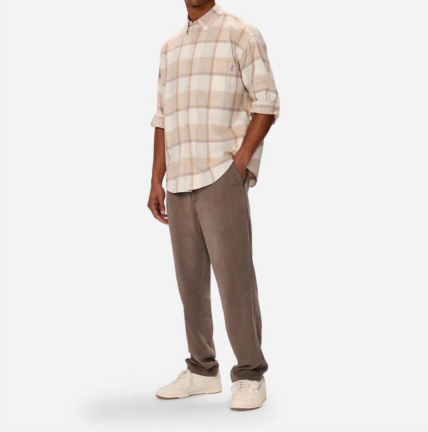 Bern Long Sleeve Plaid Shirt