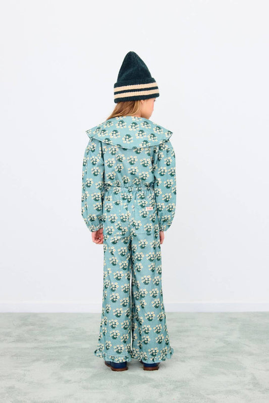 Girl's Bouquet Frilled Pants