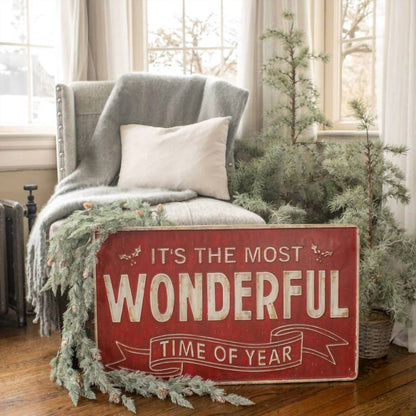 Most Wonderful Time Of The Year Sign