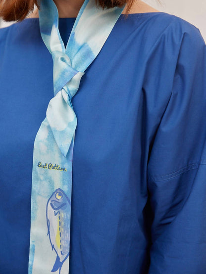 Women's Silk Skinny Scarf