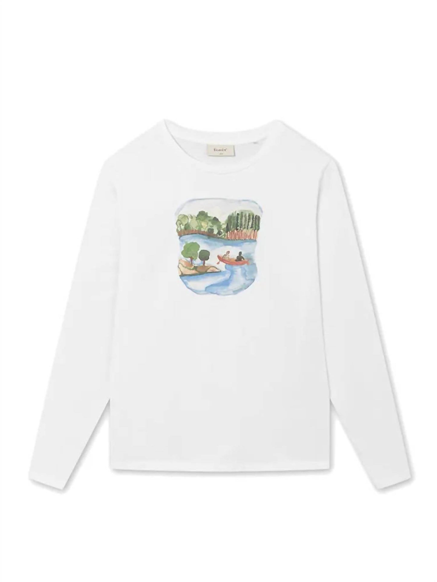 forét - Canoe Long Sleeve Tee - Rack Hunt -
