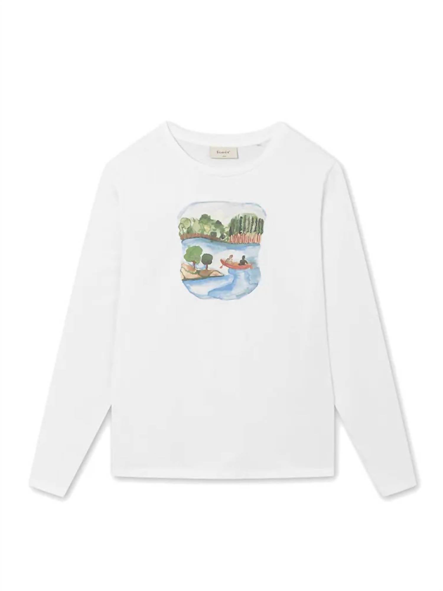 forét - Canoe Long Sleeve Tee - Rack Hunt -