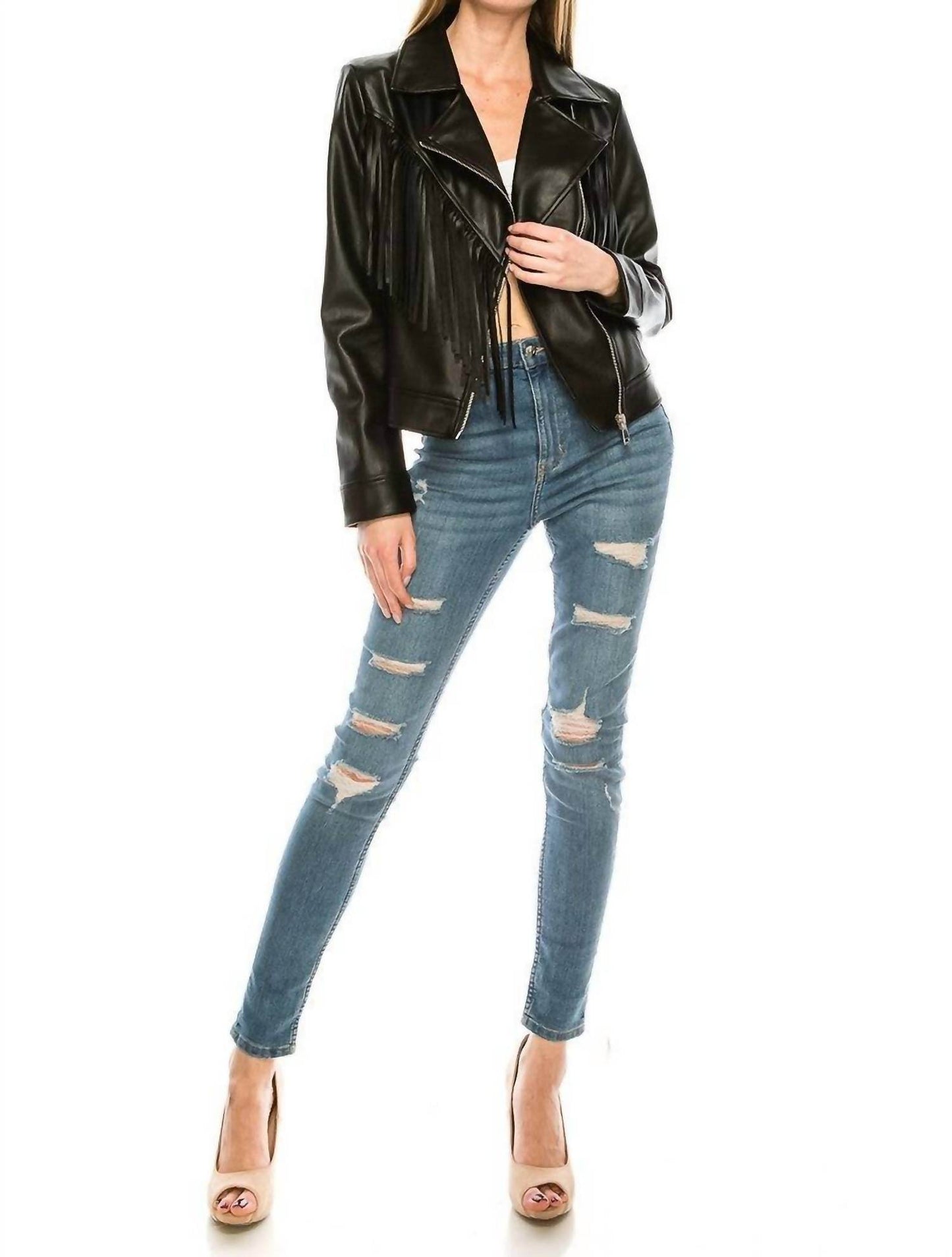 Jack and Jill - Fringe Jacket - Rack Hunt -