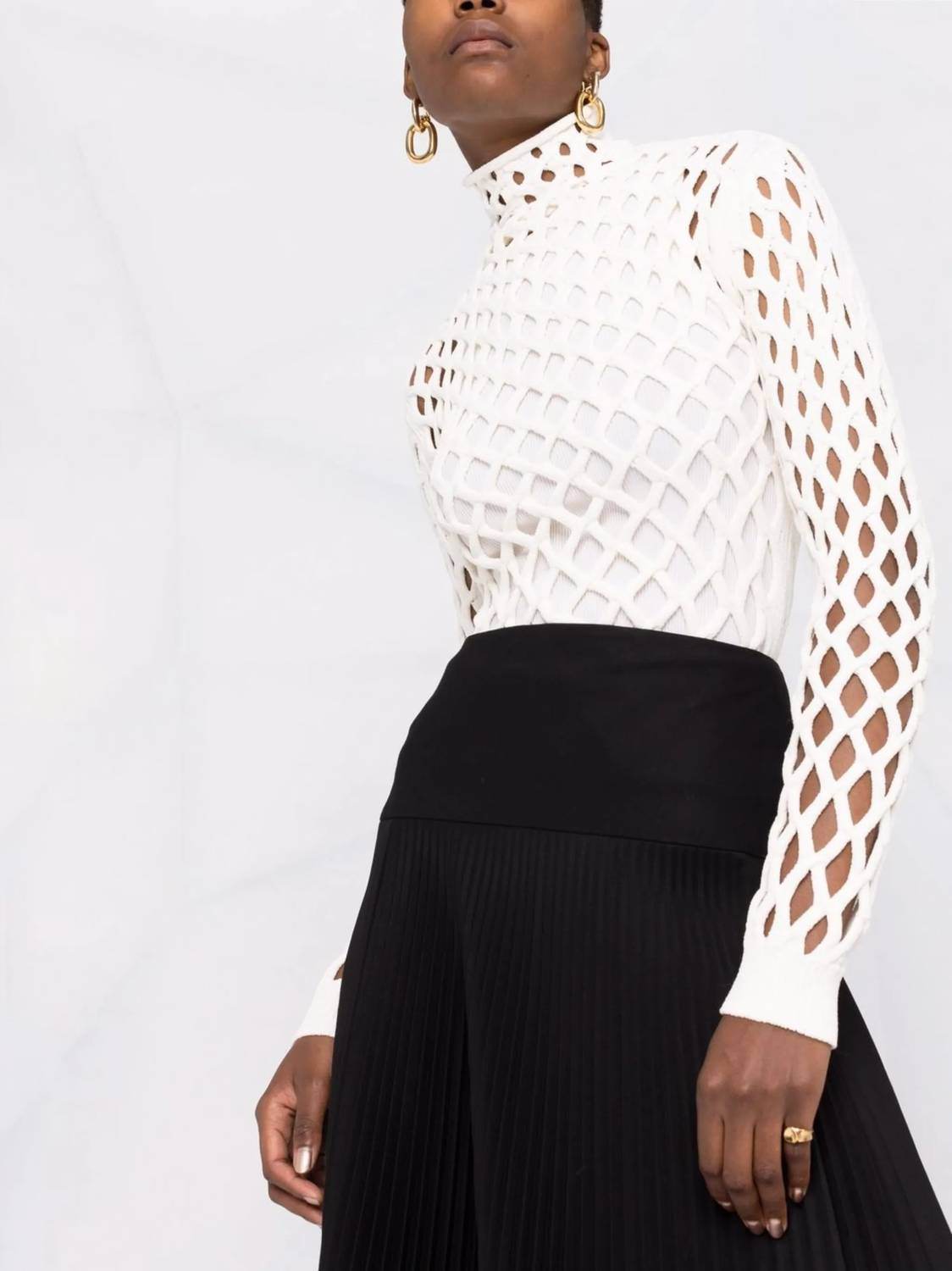 Valentino - Cut-out Knitted Top - Rack Hunt