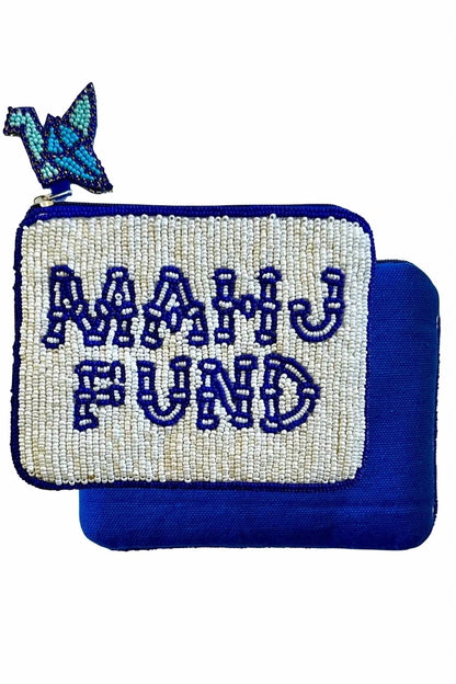 Women's Beaded Mahjong Coin Purse