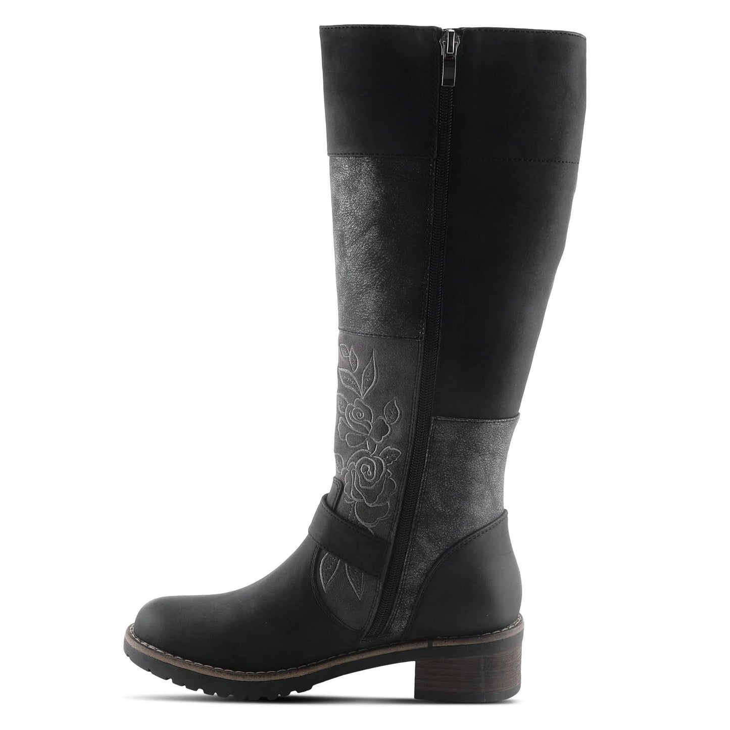 WOMEN'S COLLAGE TALL BOOTS