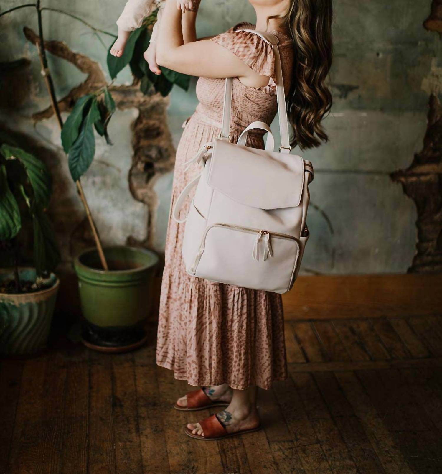 Rori & Rose - Mom Backpack Diaper Shoulder Suitcase Strap - Rack Hunt -