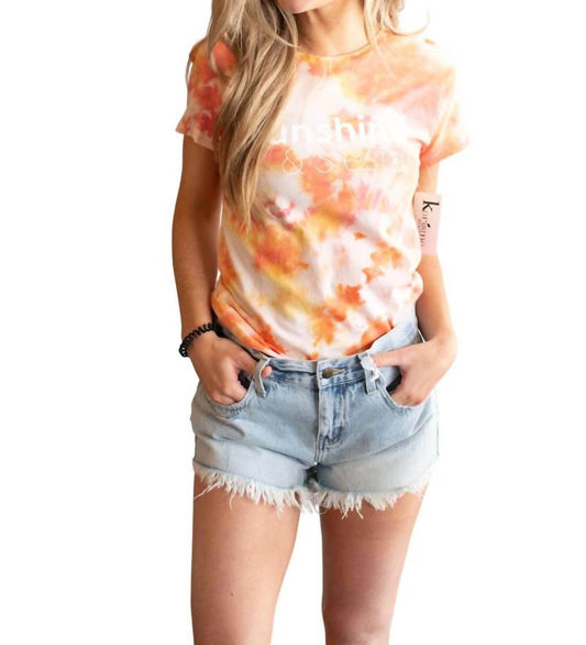 Boat House Apparel - Sunshine & Siesta Tie-Dye Tee - Rack Hunt -