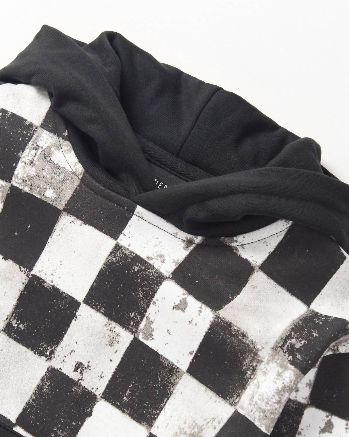 Kid's Checkered Hoodie