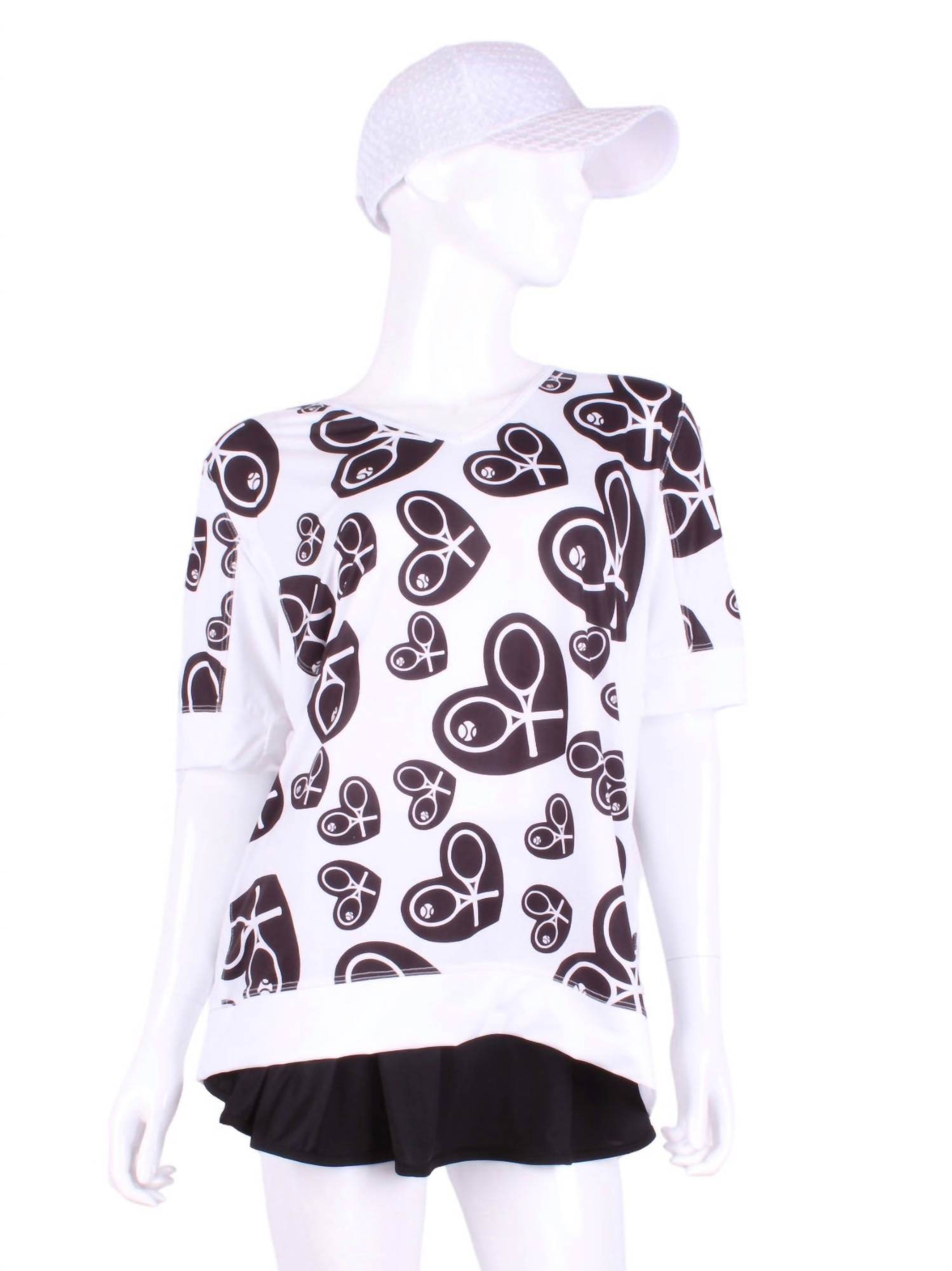 Love Love Tennis - Women's Limited Baggy Vee Tee - Rack Hunt