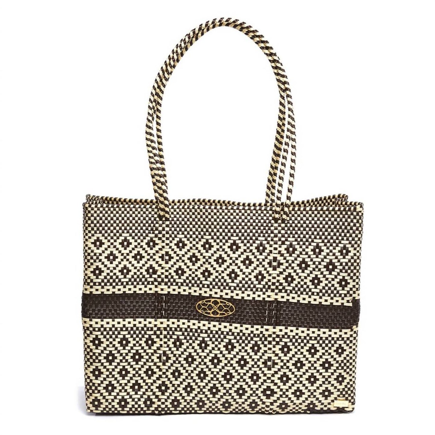 Women's Travel Handmade Aztec Tote Bag With Clutch