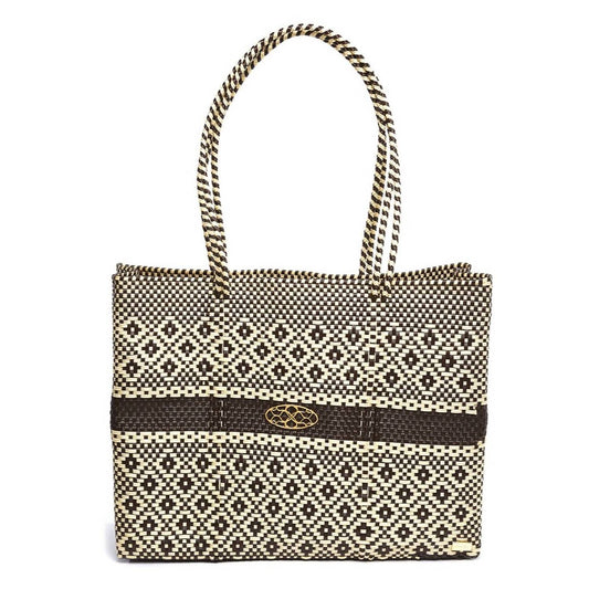 Women's Travel Handmade Aztec Tote Bag With Clutch