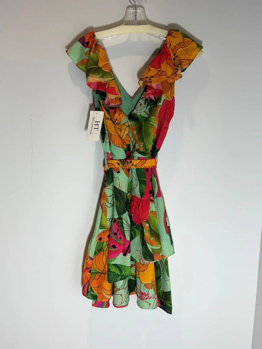 HT360 Collective - Women's Ruffle Mini Dress - Rack Hunt