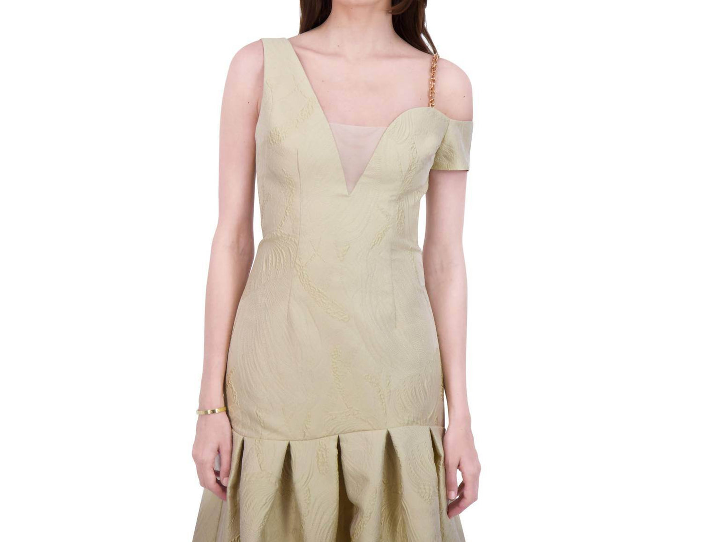 BethelHelena - Tea Garden Off-shoulder Midi Dress - Rack Hunt -