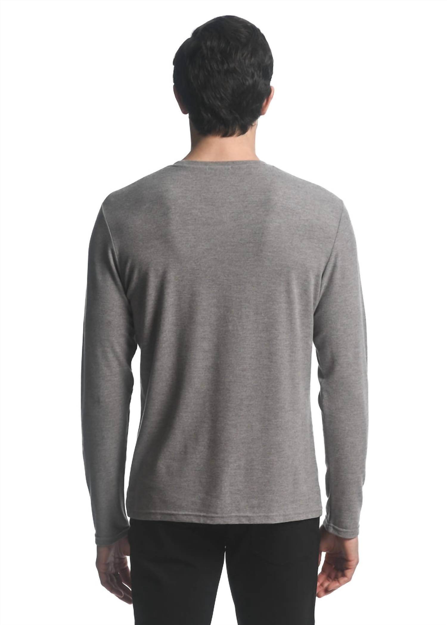 Postmarc - Stretch Knit Long Sleeve Crew Pullover - Rack Hunt -