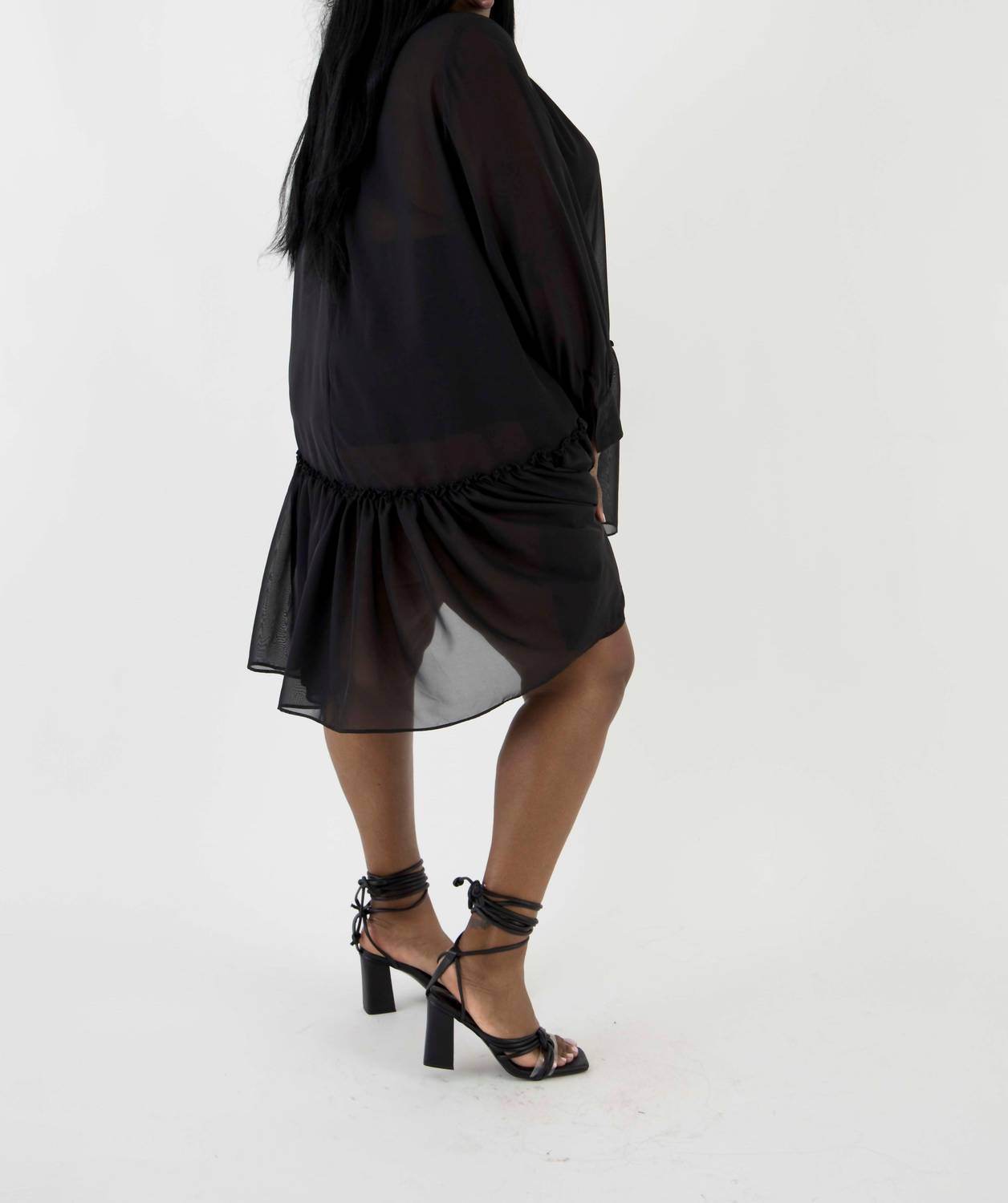 Sante Grace - Poly Chiffon Tunic Dress - Rack Hunt