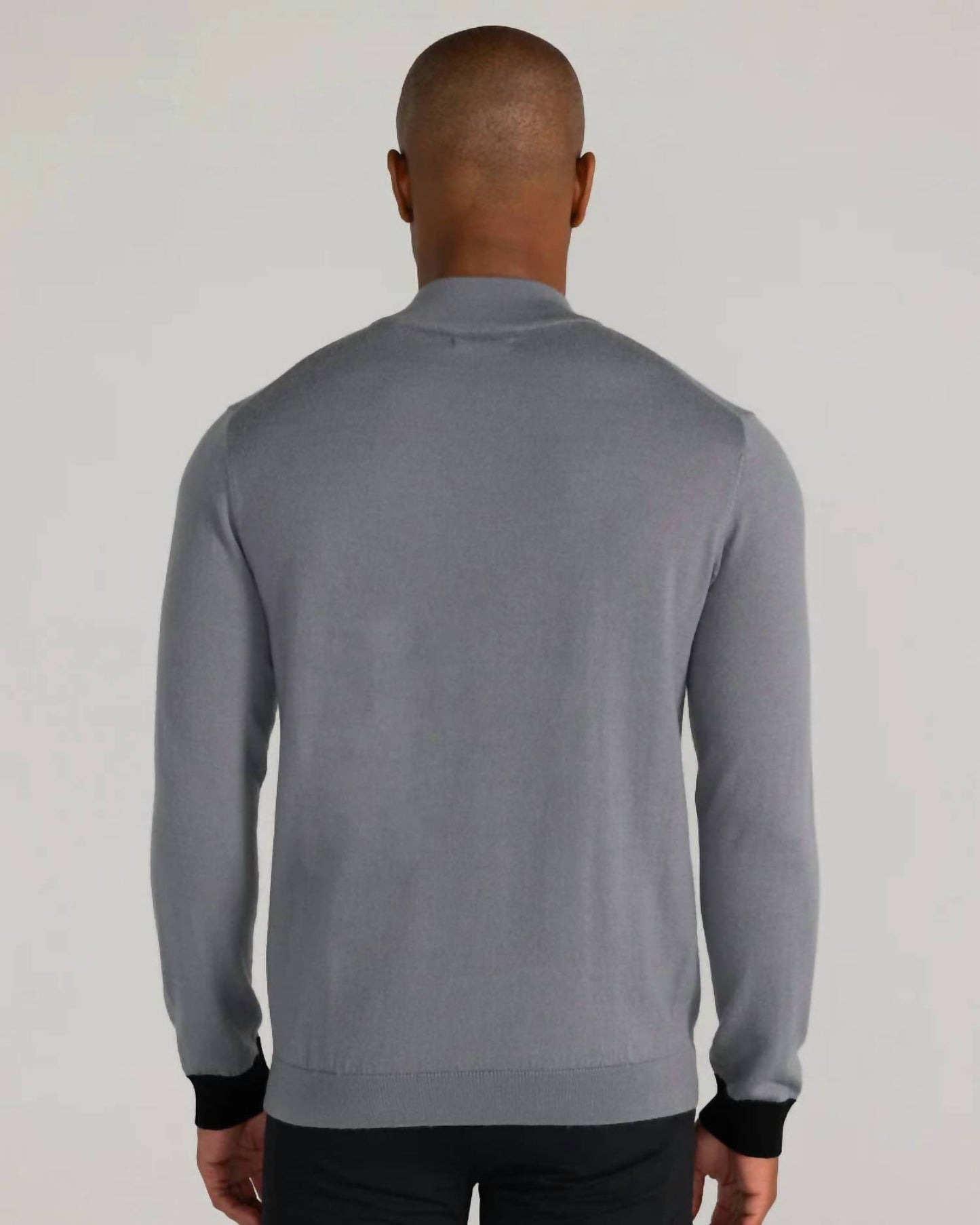 Rowe Merino Quarter Zip Tee