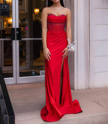Women's Elegant Sweetheart Corset Dress