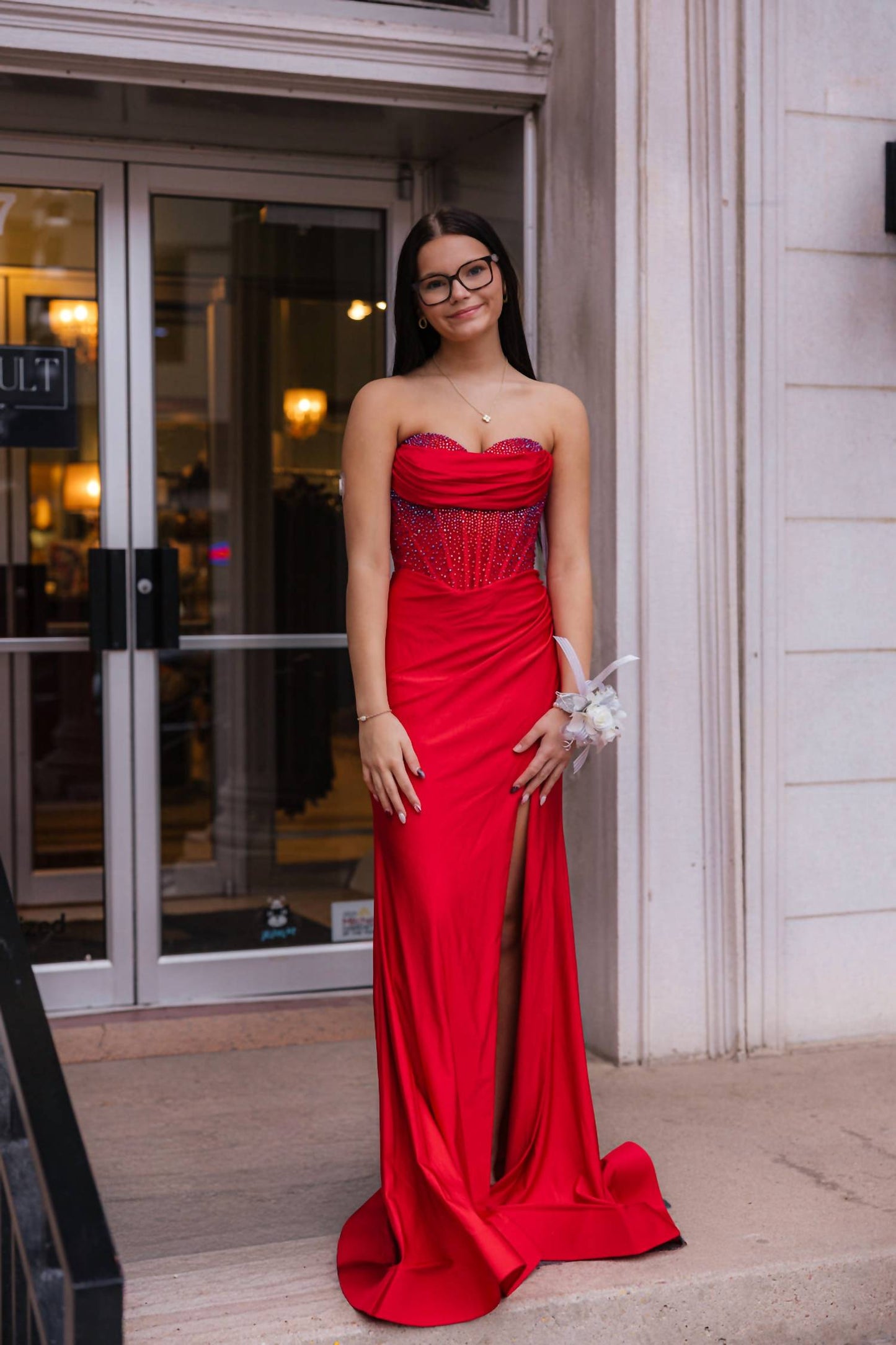 Women's Elegant Sweetheart Corset Dress