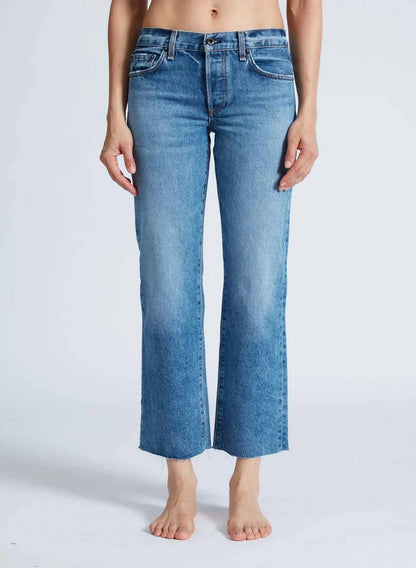 Low Rise Straight Jeans