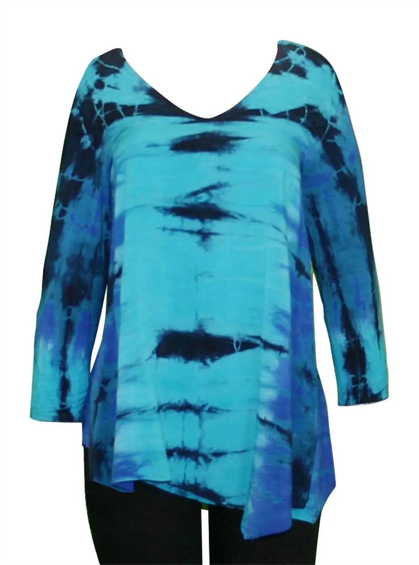 Impulse California - Women's Hand Dyed Chiffon Overlay Top - Rack Hunt