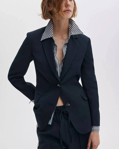 Frank Mixed-media Blazer