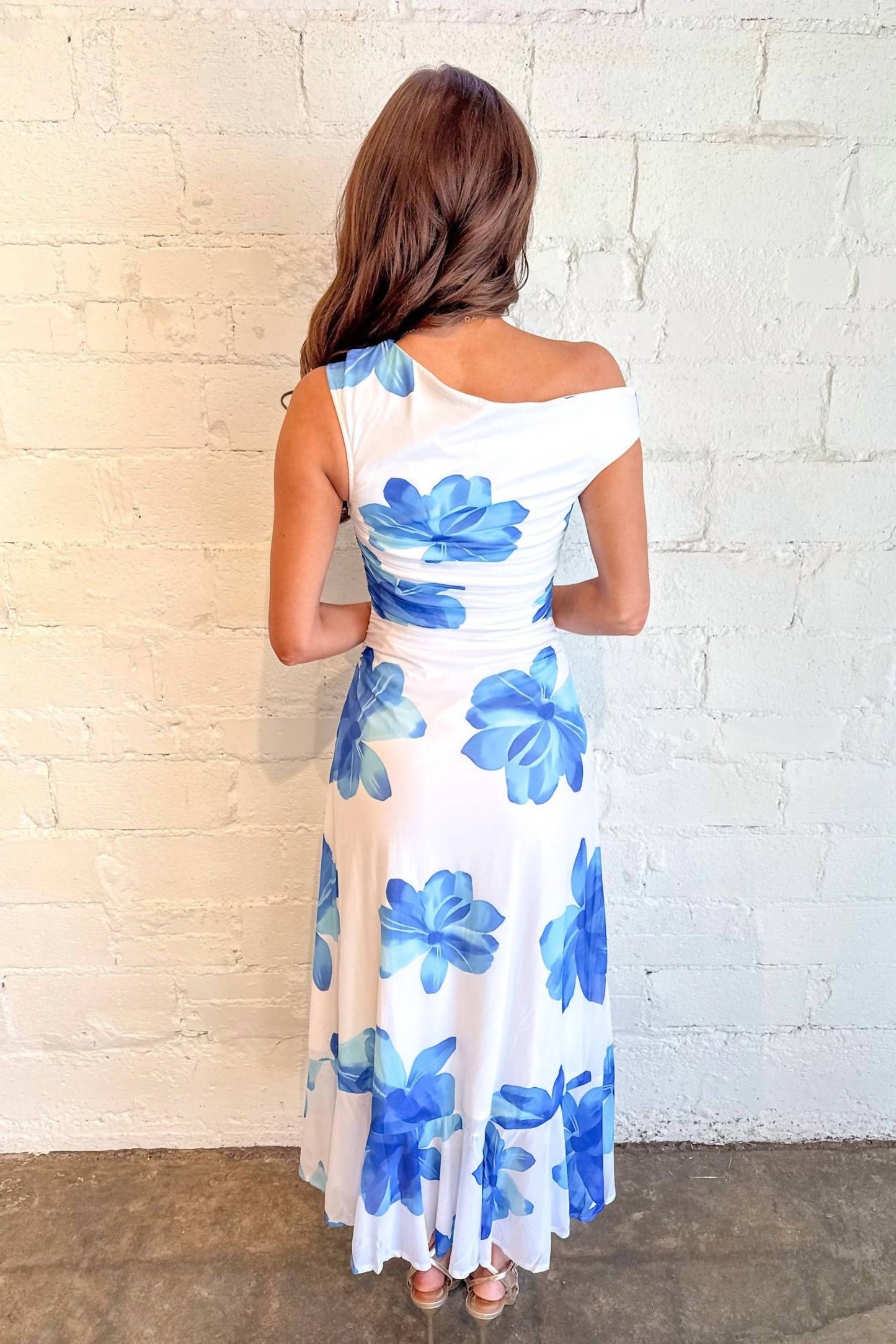 Riviera Bloom Maxi Dress
