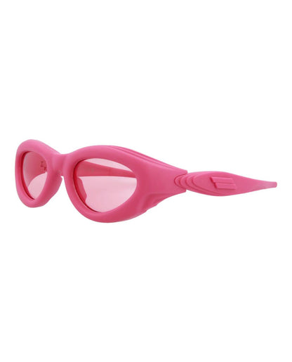 Women's Oval-frame Injection Sunglasses