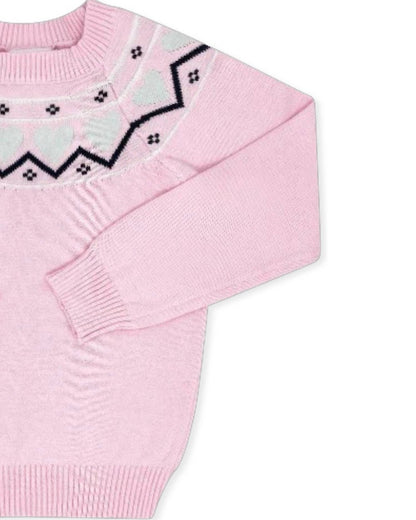 Girls Pleasant Crewneck Sweater