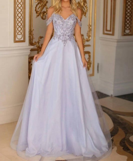 Chiffon A-line Dress