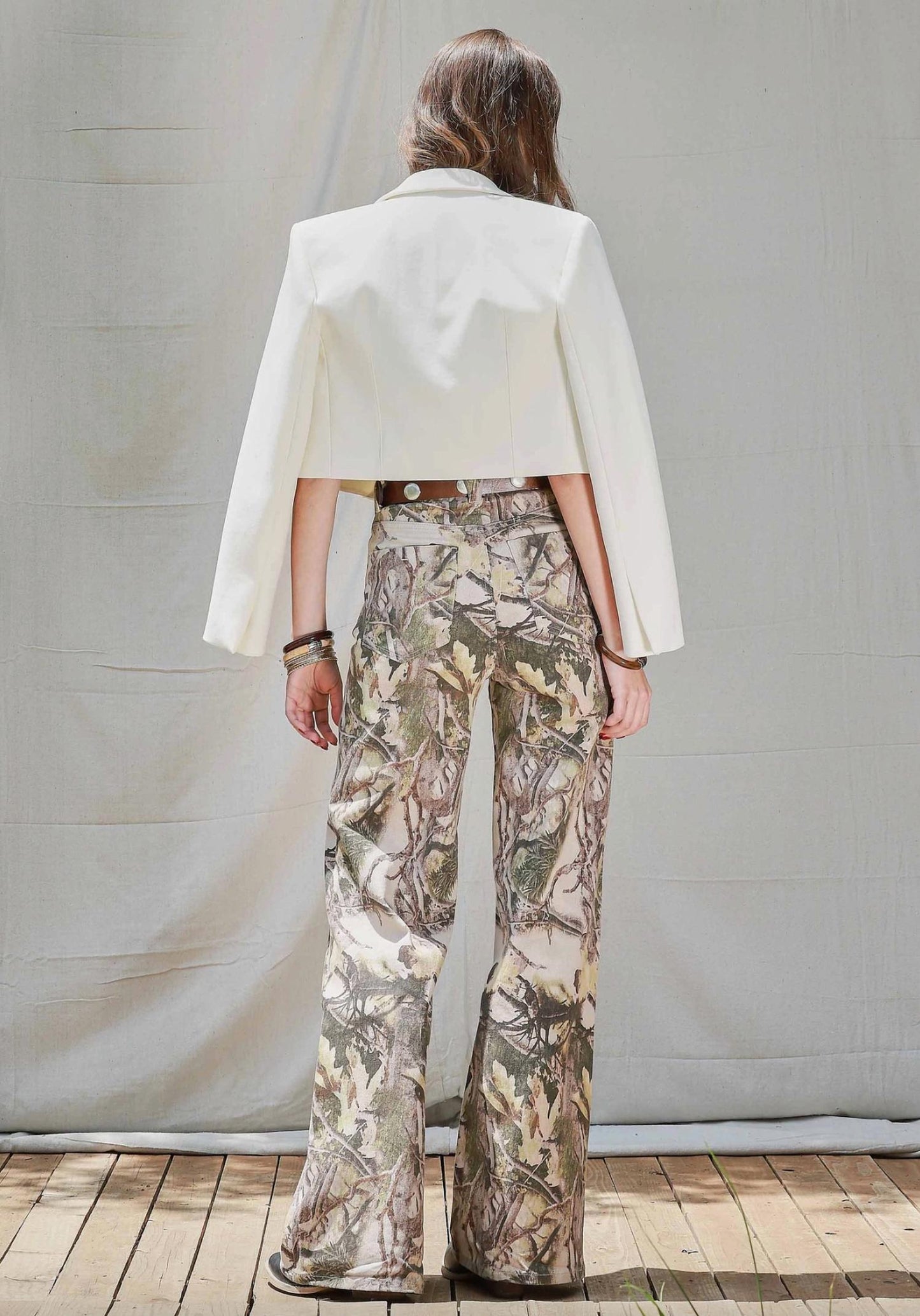 High-rise Wide Leg Jeans