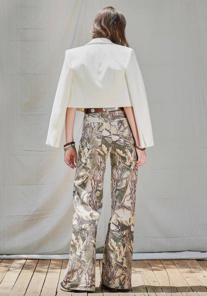 High-rise Wide Leg Jeans
