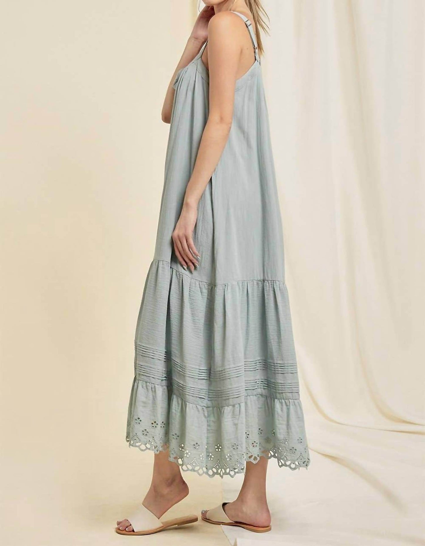 On You - Bowtie Eyelet Dress - Rack Hunt -