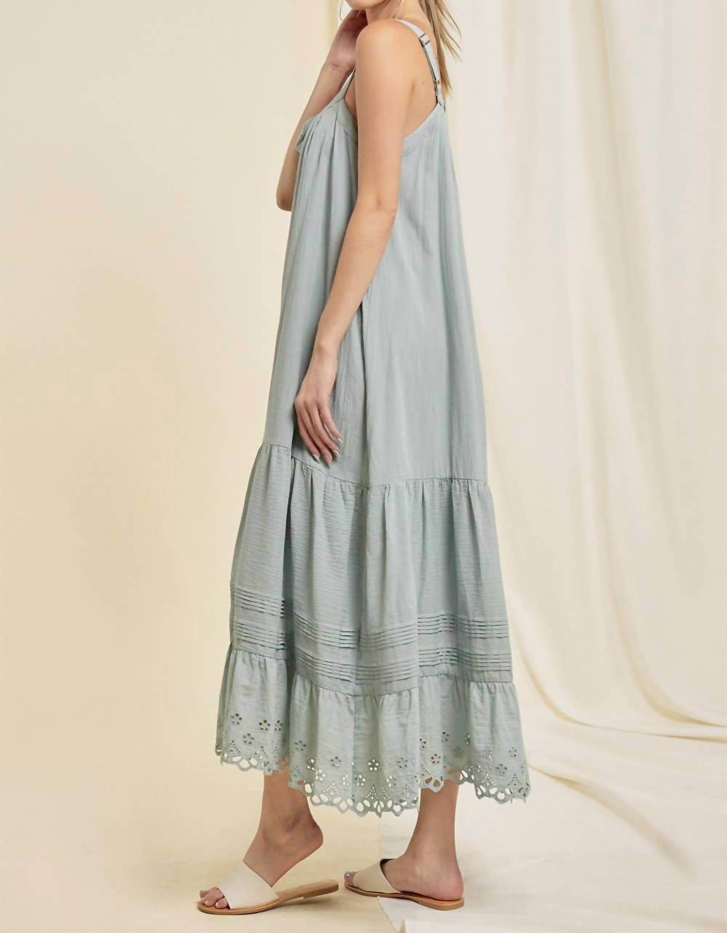 On You - Bowtie Eyelet Dress - Rack Hunt -