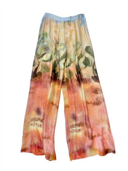 Women's Printed Wide Leg Pants