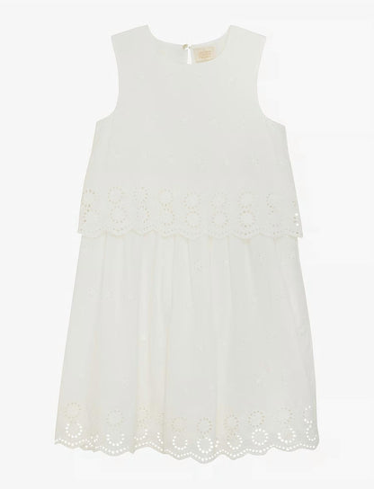 Girls Embroidered Dress