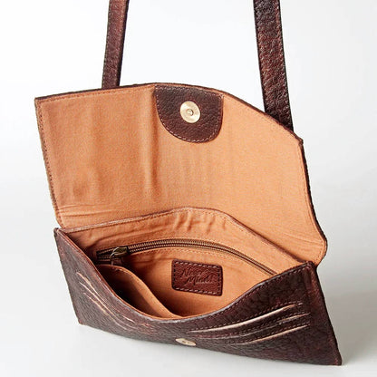 Women's Leather Crossbody Wallet