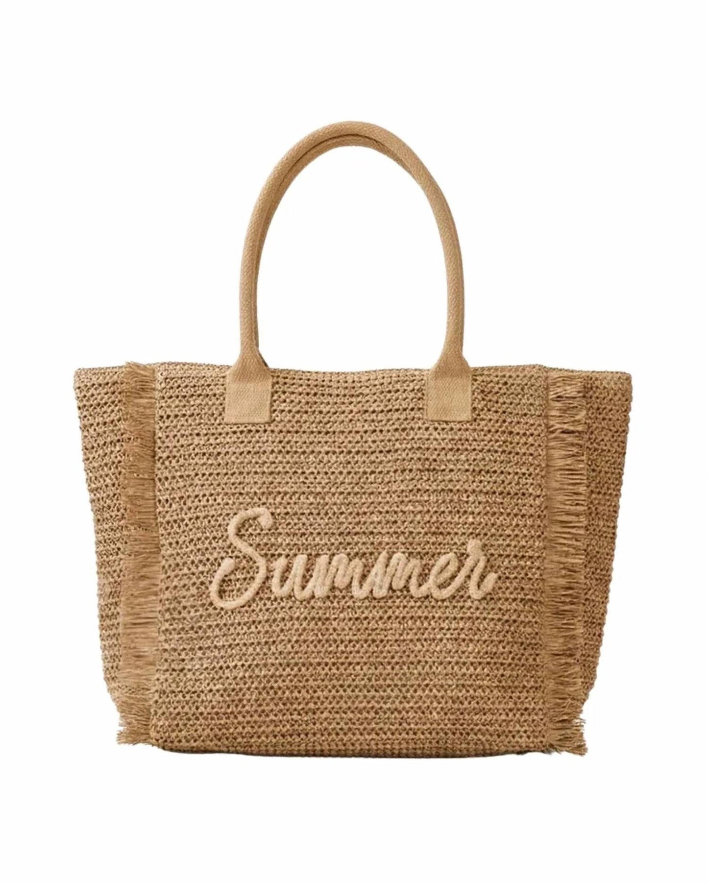 Women's Summer Embroidered Tote Bag