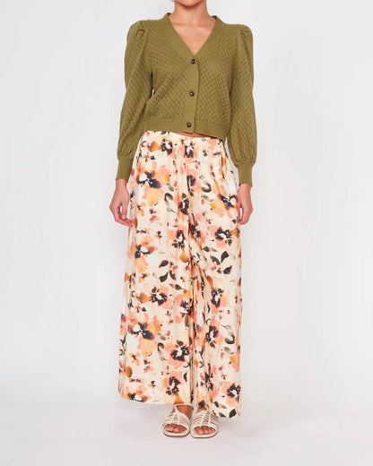 Ryan Puff Sleeve Cardigan