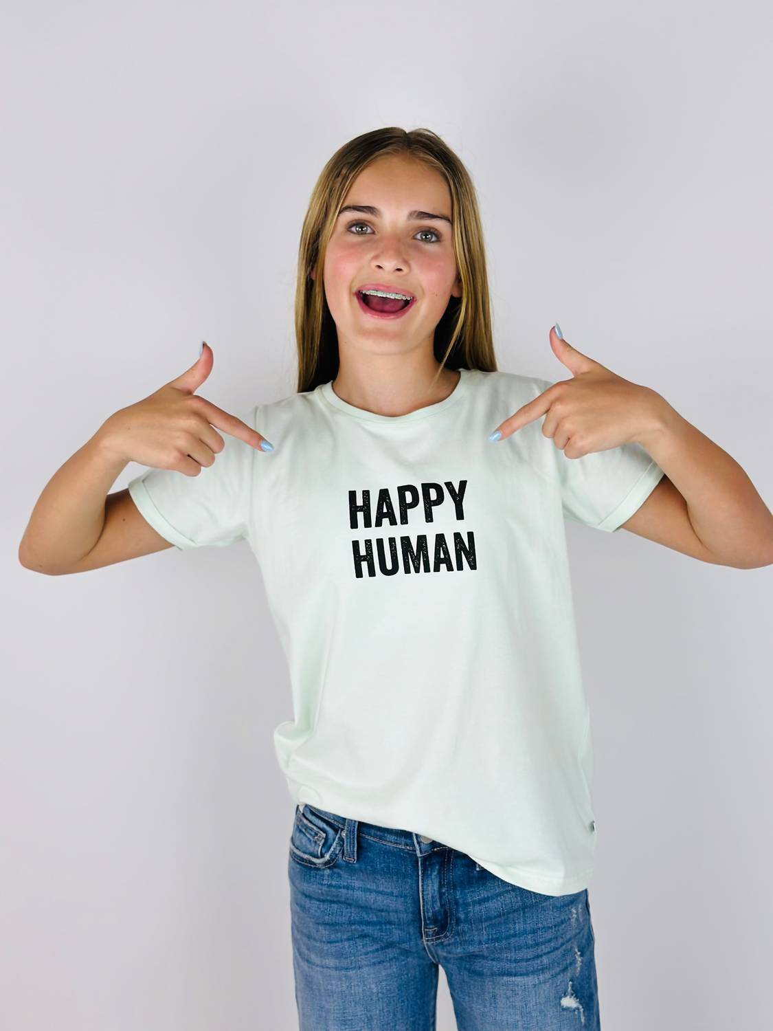 COS I SAID SO - Happy Human Tee - Rack Hunt -