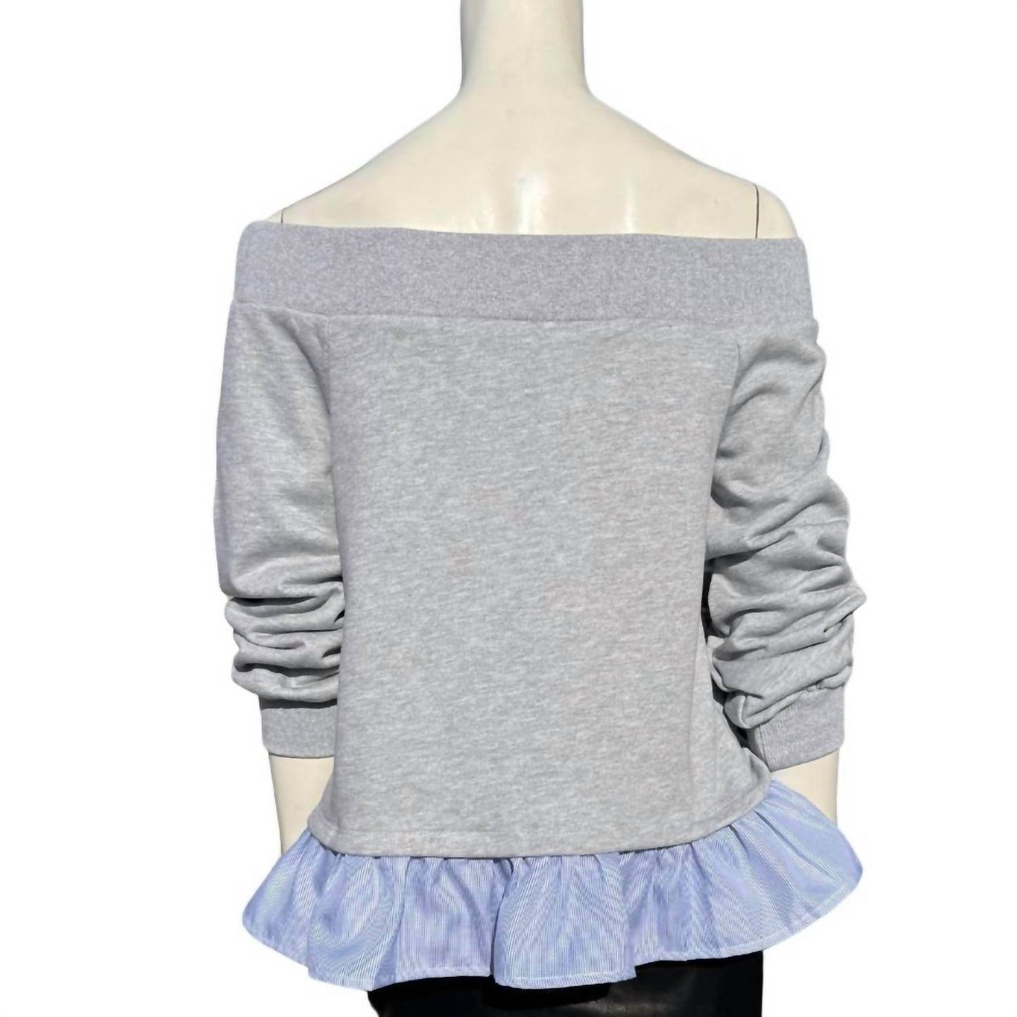 AFTER MARKET - Off the Shoulder Sweatshirt - Rack Hunt -