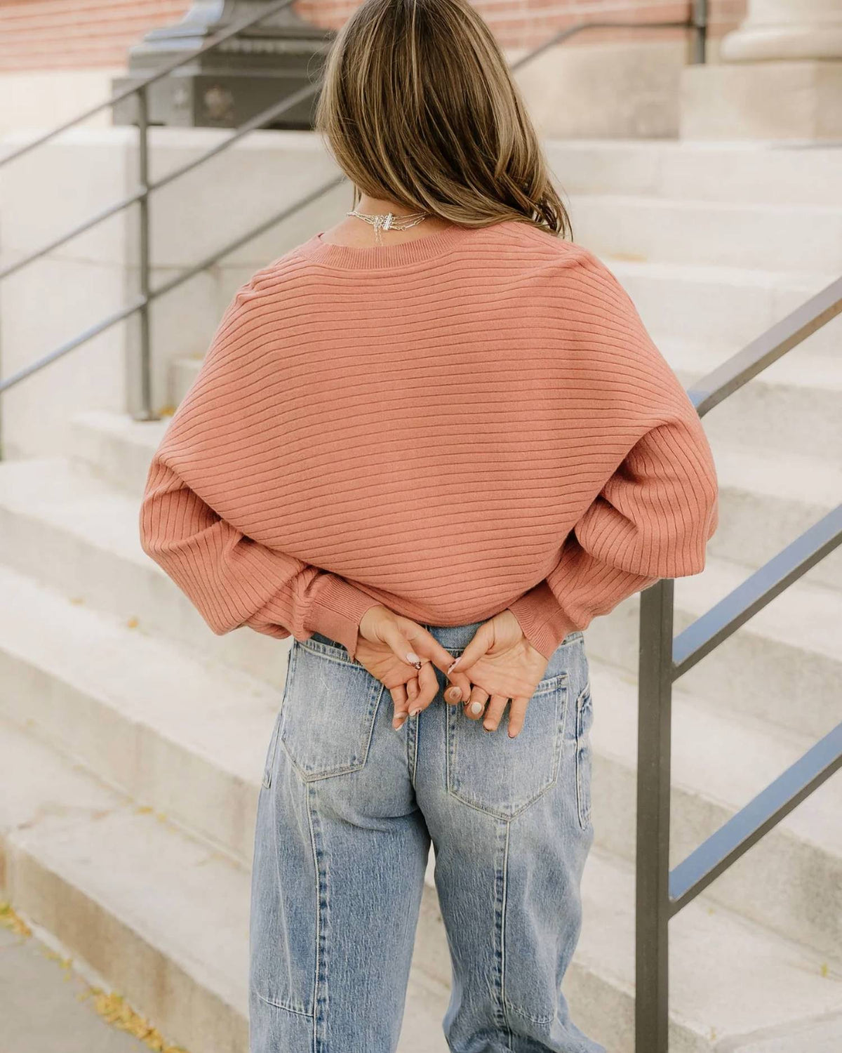 Lena Rib Knit Button Cardigan