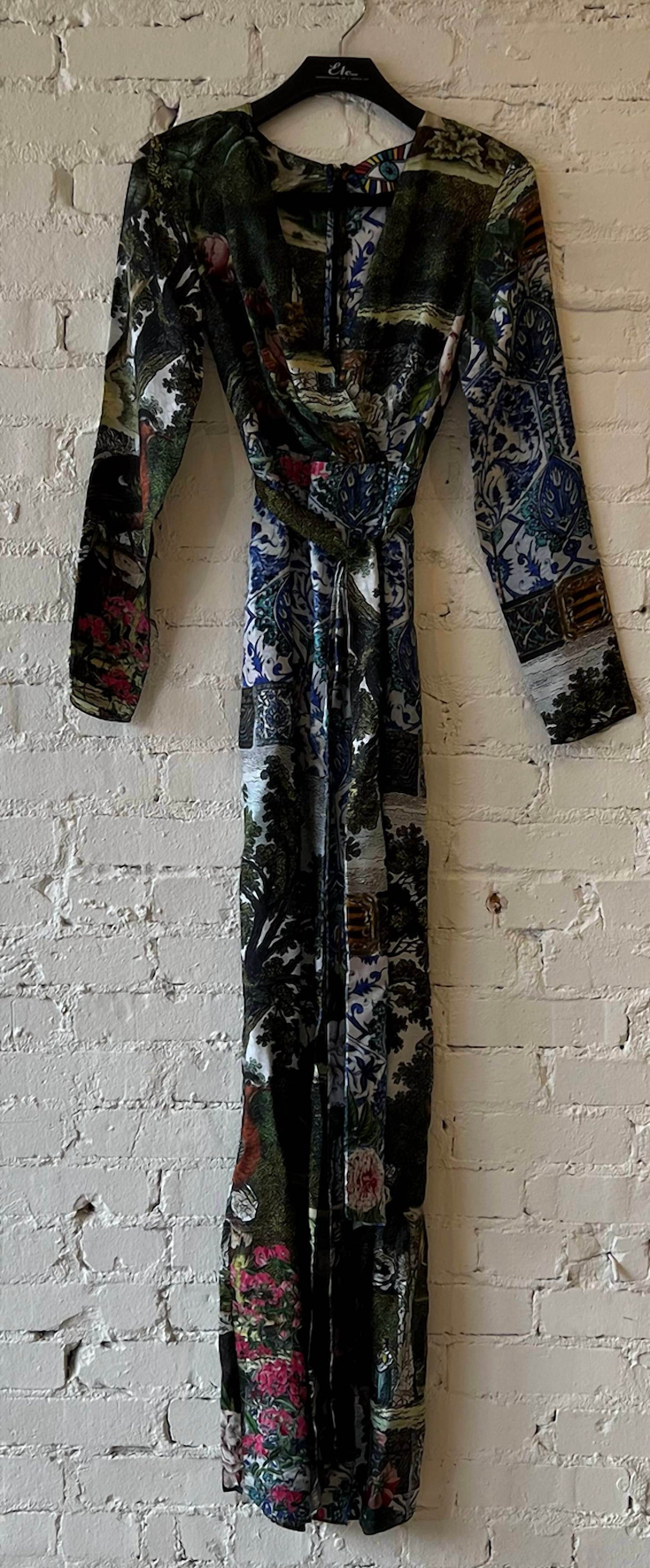 Libertine - Women's Ottoman And Pirate Bird Full Length Dress - Rack Hunt -