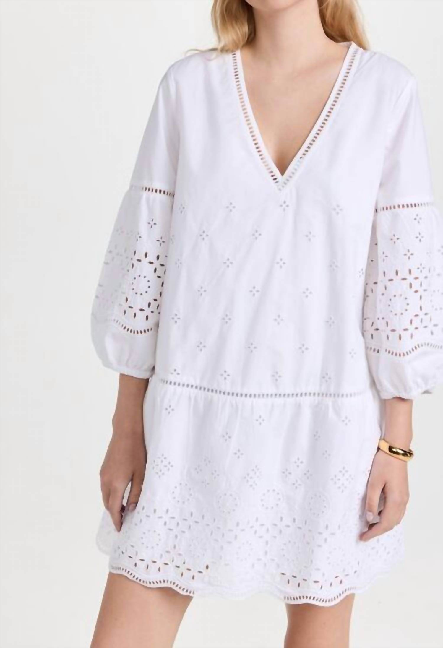 Club Monaco - Eyelet Mini Dress - Rack Hunt