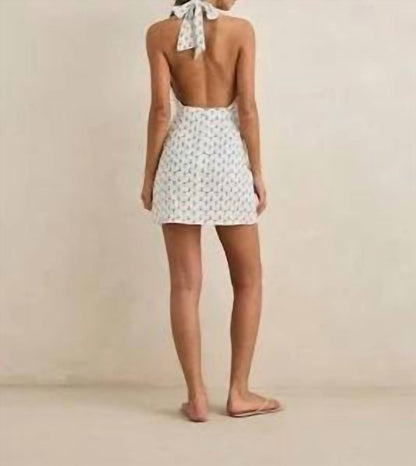 Seacliff Halter Mini Dress
