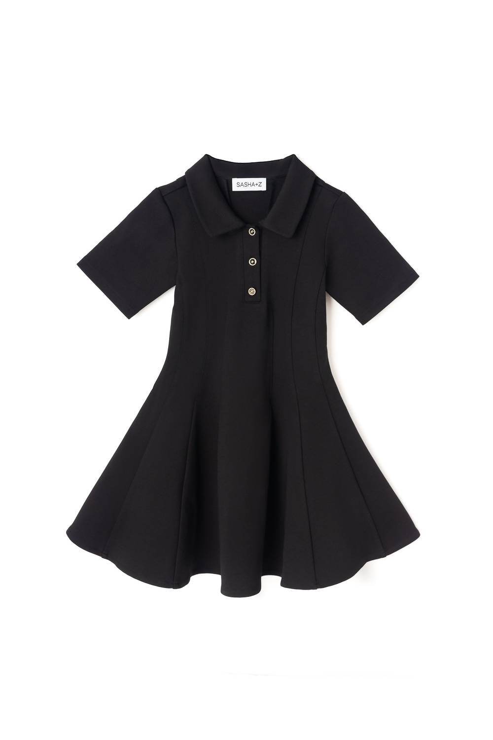 Sasha+Z - Girls Rondel Button Dress - Rack Hunt -