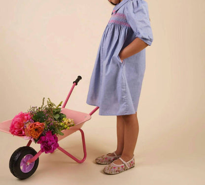 Jane Embroidered Hearts Dress
