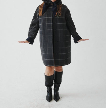 Reversible Wool Coat