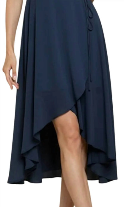 SOIEBLU - Short Sleeve Midi Wrap Dress - Rack Hunt